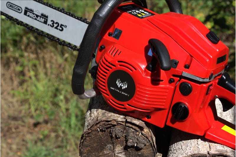 Bensindriven Motorsåg 45 CC | Kedja och blad från Oregon - Utemöbler - Övrigt utemöbler - Tillbehör - Övriga trädgårdstillbehör