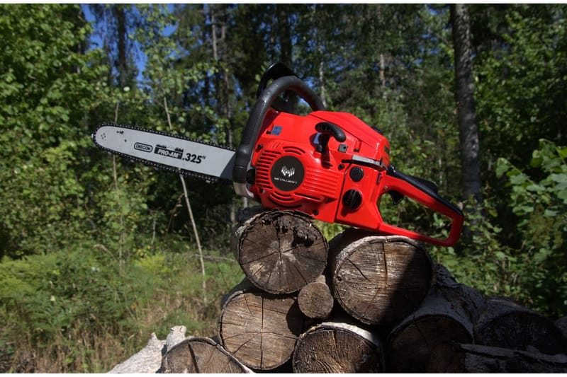 Bensindriven Motorsåg 45 CC | Kedja och blad från Oregon - Utemöbler - Övrigt utemöbler - Tillbehör - Övriga trädgårdstillbehör