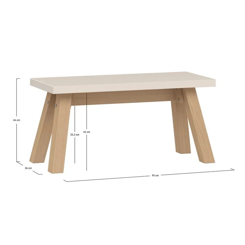 Bord/Bänk 4 You Fresh - 95 cm - Utemöbler - Övrigt utemöbler - Tillbehör - Hylla utomhus