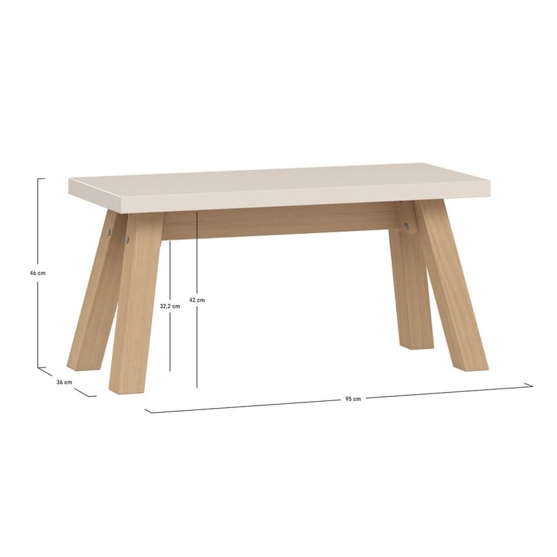 Bord/Bänk 4 You Fresh - 95 cm - Utemöbler - Övrigt utemöbler - Tillbehör - Hylla utomhus