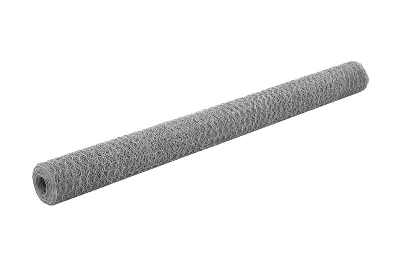 Hönsnät galvaniserat stål 25x1,5 m silver - Silver - Utemöbler - Övrigt utemöbler - Tillbehör - Staket & grindar