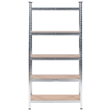 Set med 2 Garagehyllor Xitta 75 cm - Silver/Brun - Utemöbler - Övrigt utemöbler - Tillbehör - Hylla utomhus
