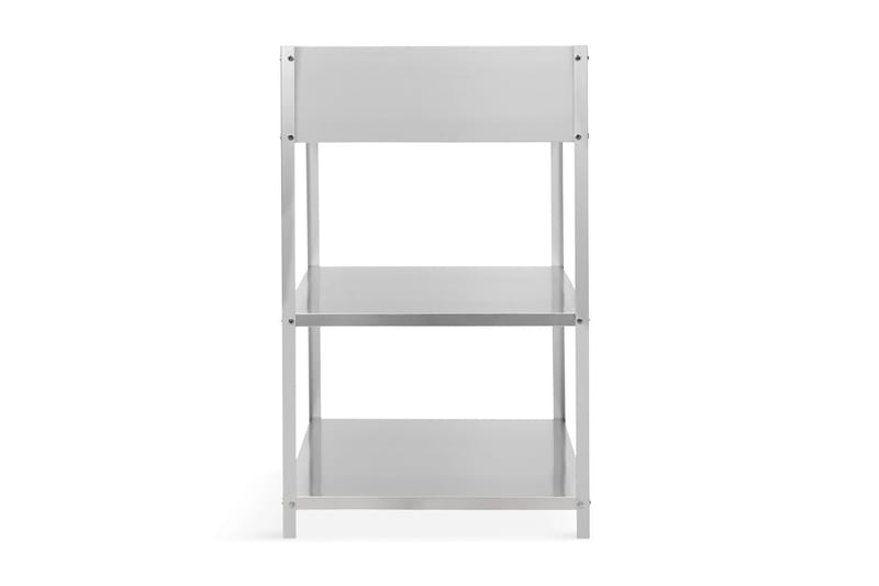 Växthushylla 56x56x92 cm - Silver - Utemöbler - Övrigt utemöbler - Tillbehör - Hylla utomhus