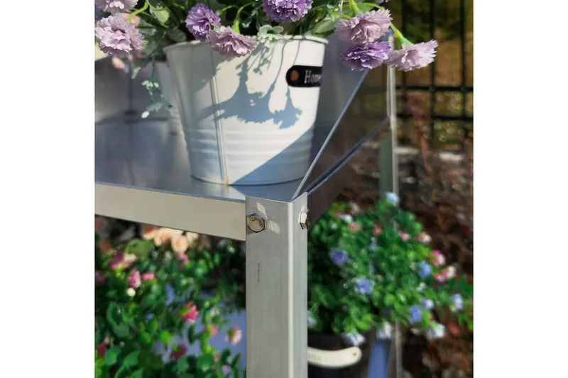 Växthushylla 56x56x92 cm - Utemöbler - Övrigt utemöbler - Tillbehör - Hylla utomhus