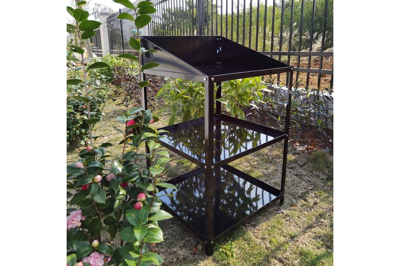 Växthushylla 56x56x92 cm - Utemöbler - Övrigt utemöbler - Tillbehör - Hylla utomhus