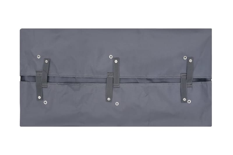 Innerfoder till trädgårdsvagn mörkgrå 86x46x41 cm tyg - Grå - Utemöbler - Övrigt utemöbler - Tillbehör - Övriga trädgårdstillbehör