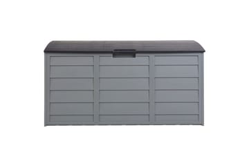 Låda Locarno Beige/grå - Beige/grå - Utemöbler - Dynförvaring & möbelskydd - Dynboxar & dynlådor