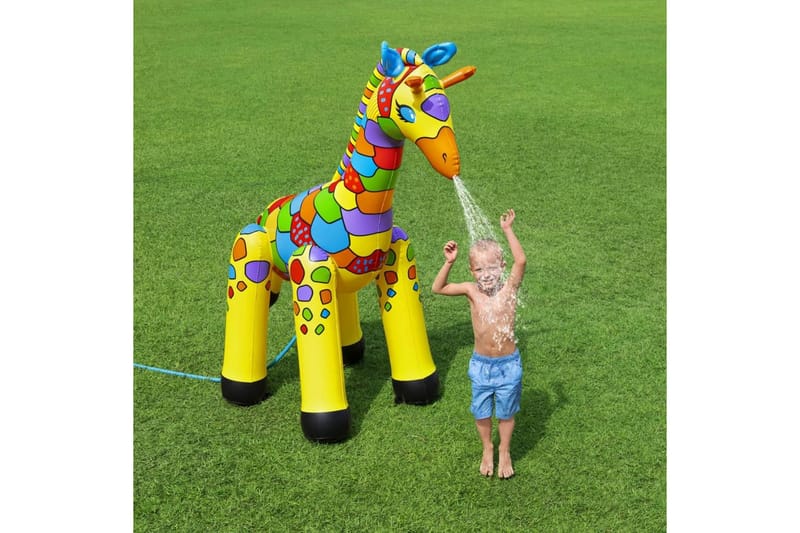 Bestway Jumbo giraff vattenspridare 142x104x198 cm - Flerfärgsdesign - Övriga trädgårdstillbehör