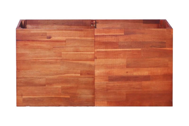 Blomlåda upphöjd akaciaträ 100x50x50 cm - Brun - Utemöbler - Övrigt utemöbler - Tillbehör - Övriga trädgårdstillbehör