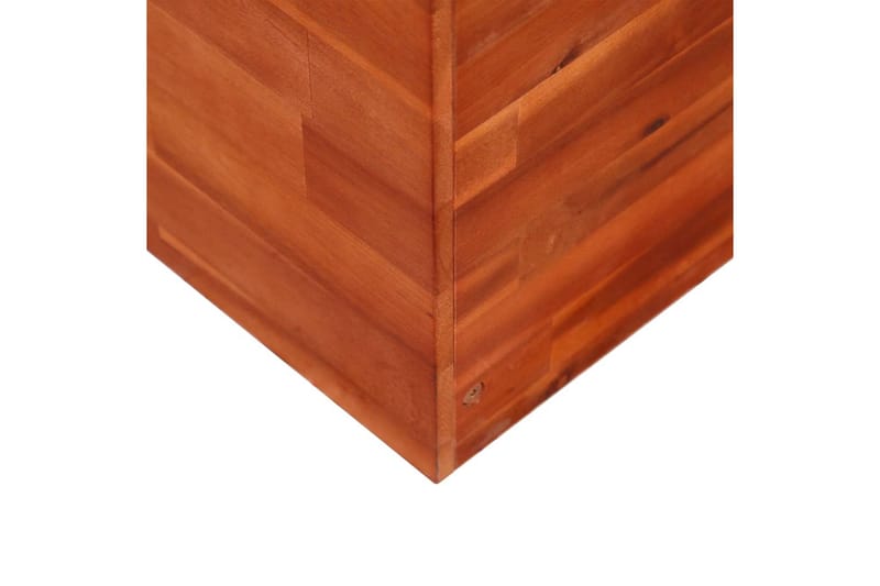Blomlåda upphöjd akaciaträ 100x50x50 cm - Brun - Utemöbler - Övrigt utemöbler - Tillbehör - Övriga trädgårdstillbehör