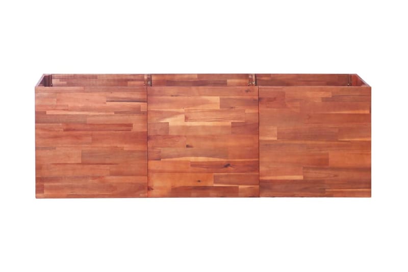 Blomlåda upphöjd akaciaträ 150x50x50 cm - Brun - Utemöbler - Övrigt utemöbler - Tillbehör - Övriga trädgårdstillbehör