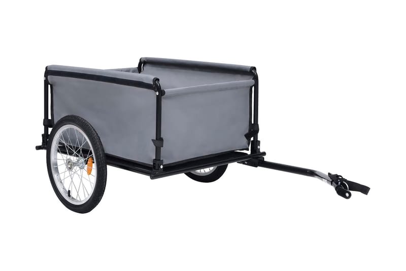 Cykelvagn svart och blå 65 kg - Blå - Utemöbler - Övrigt utemöbler - Tillbehör - Övriga trädgårdstillbehör