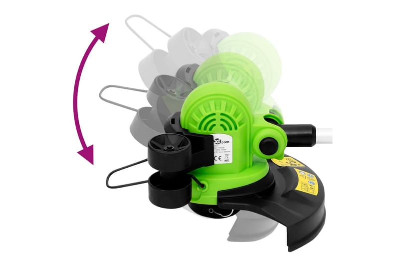 Elektrisk röjsåg 29 cm 550 W - Blå - Utemöbler - Övrigt utemöbler - Tillbehör - Övriga trädgårdstillbehör
