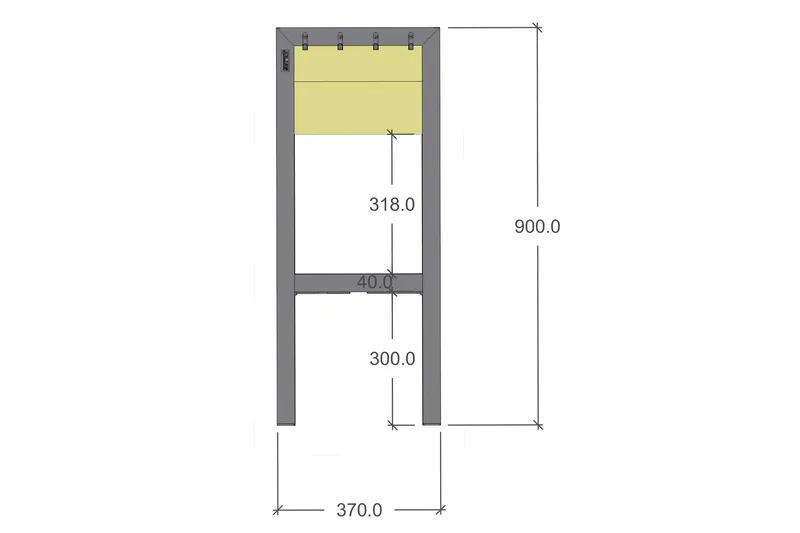 Funkis Blomlåda - Taupe - Utemöbler - Övrigt utemöbler - Tillbehör - Övriga trädgårdstillbehör