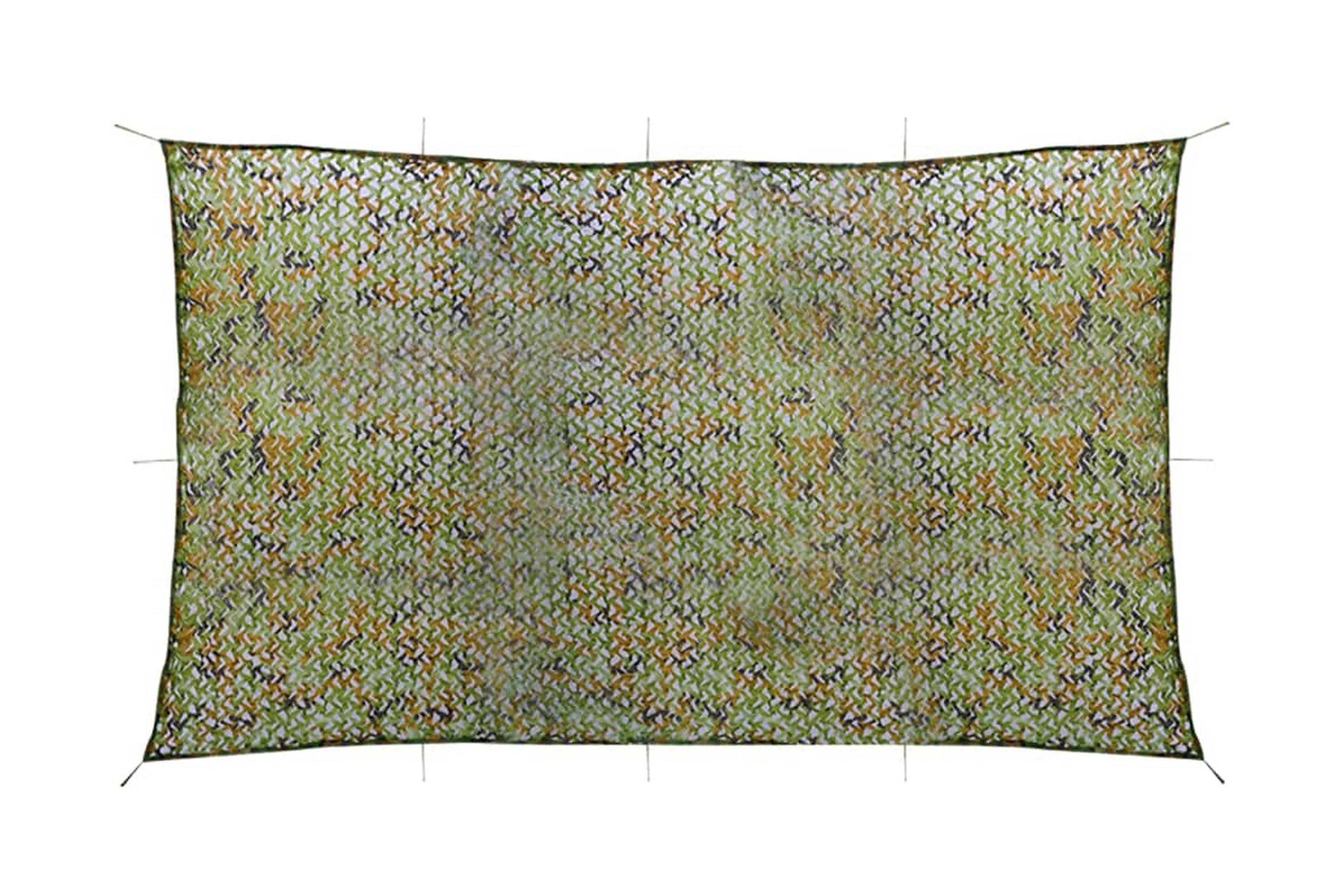 Kamouflagenät med förvaringsväska 2×6 m grön – Grön