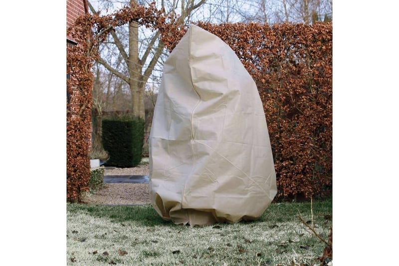 Nature Täckduk fleece med blixtlås 70 g/m² beige 2x1,5x1,5 m - Övriga trädgårdstillbehör