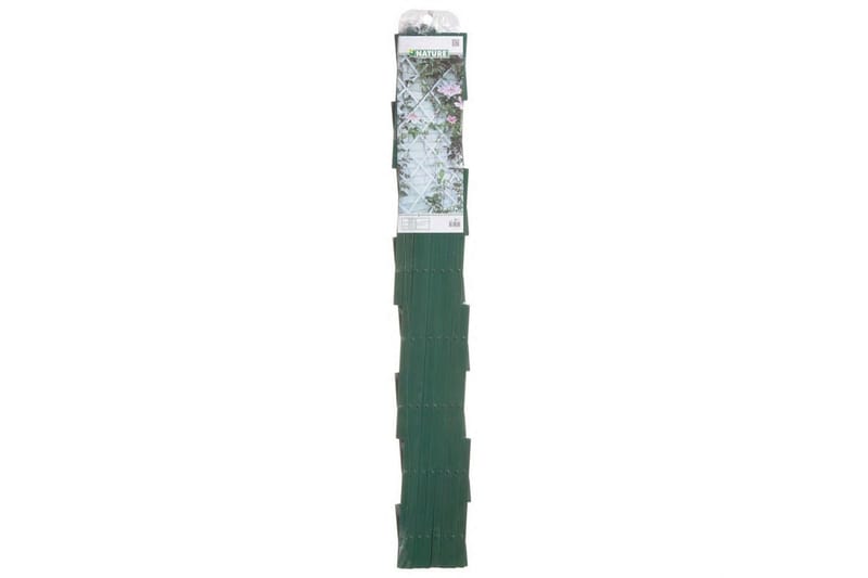 Nature Trädgårdsspaljé 100x200 cm PVC grön 6040704 - Grön - Övriga trädgårdstillbehör