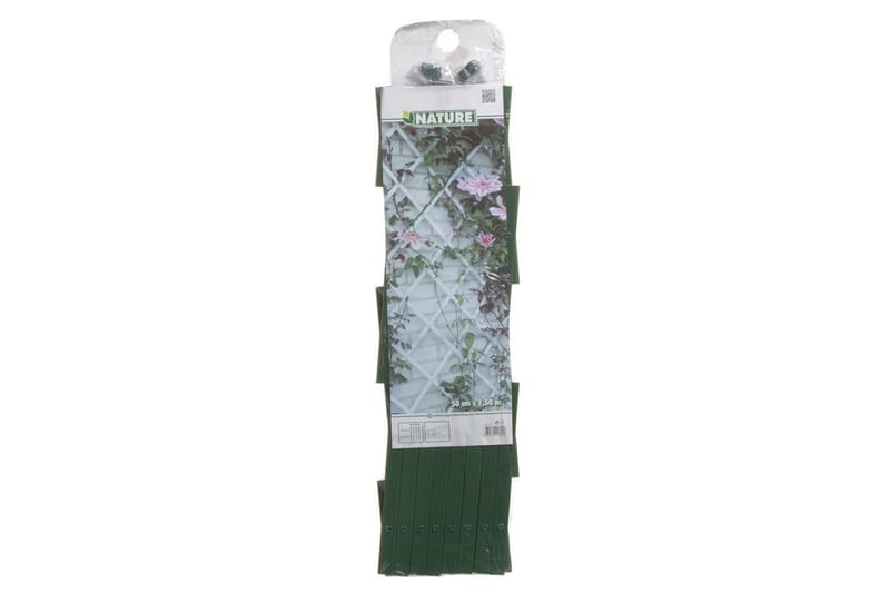 Nature Trädgårdsspaljé 50x150 cm PVC grön 6040702 - Grön - Utemöbler - Övrigt utemöbler - Tillbehör - Övriga trädgårdstillbehör