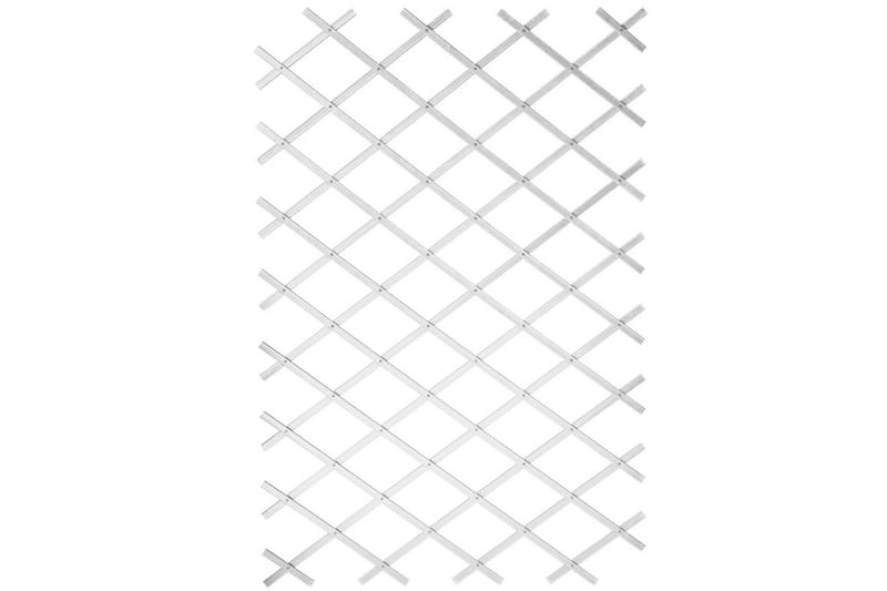 Nature Trädgårdsspaljé 50x150 cm PVC vit 6040701 - Vit - Utemöbler - Övrigt utemöbler - Tillbehör - Övriga trädgårdstillbehör