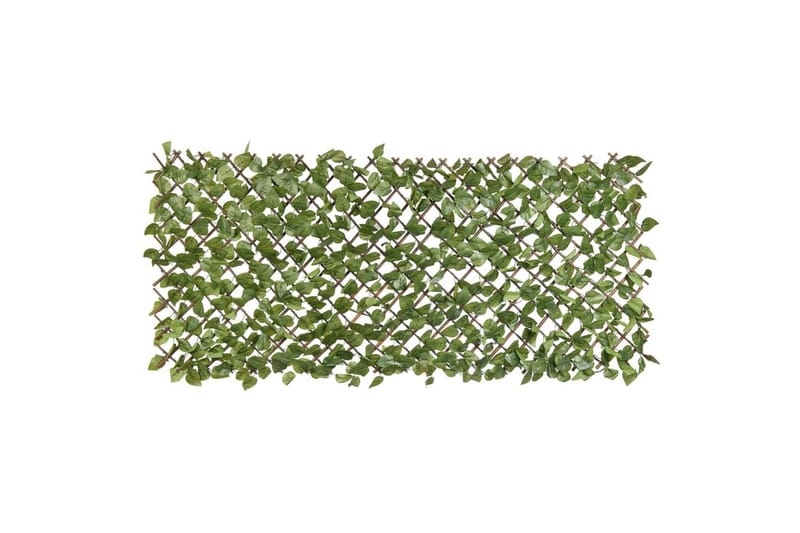 Nature Trädgårdsspaljé med lagerblad 90x180 cm grön - Flerfärgsdesign - Utemöbler - Övrigt utemöbler - Tillbehör - Övriga trädgårdstillbehör