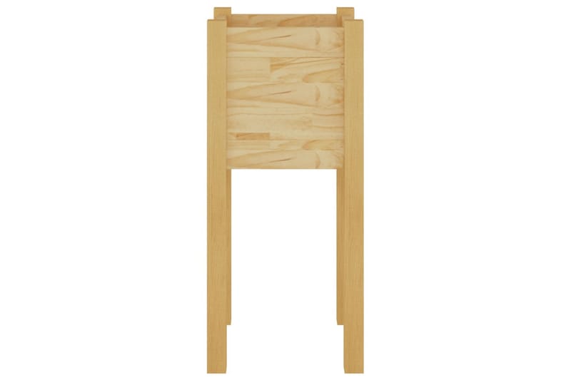 Odlingslåda 31x31x70 cm massiv furu - Brun - Utemöbler - Övrigt utemöbler - Tillbehör - Övriga trädgårdstillbehör