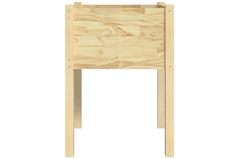 Odlingslåda 50x50x70 cm massiv furu - Brun - Utemöbler - Övrigt utemöbler - Tillbehör - Övriga trädgårdstillbehör