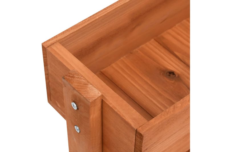 Odlingslåda 52x30x78 cm granträ - Brun - Utemöbler - Övrigt utemöbler - Tillbehör - Övriga trädgårdstillbehör