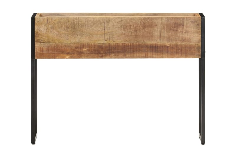 Odlingslåda 90x20x68 cm grovt mangoträ - Brun - Utemöbler - Övrigt utemöbler - Tillbehör - Övriga trädgårdstillbehör