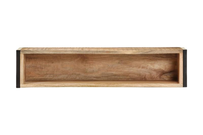 Odlingslåda 90x20x68 cm grovt mangoträ - Brun - Utemöbler - Övrigt utemöbler - Tillbehör - Övriga trädgårdstillbehör