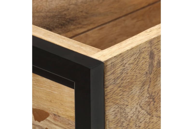Odlingslåda 90x20x68 cm grovt mangoträ - Brun - Utemöbler - Övrigt utemöbler - Tillbehör - Övriga trädgårdstillbehör