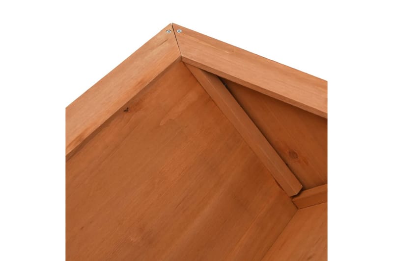 Odlingslåda 90x55x56 cm granträ - Brun - Utemöbler - Övrigt utemöbler - Tillbehör - Övriga trädgårdstillbehör