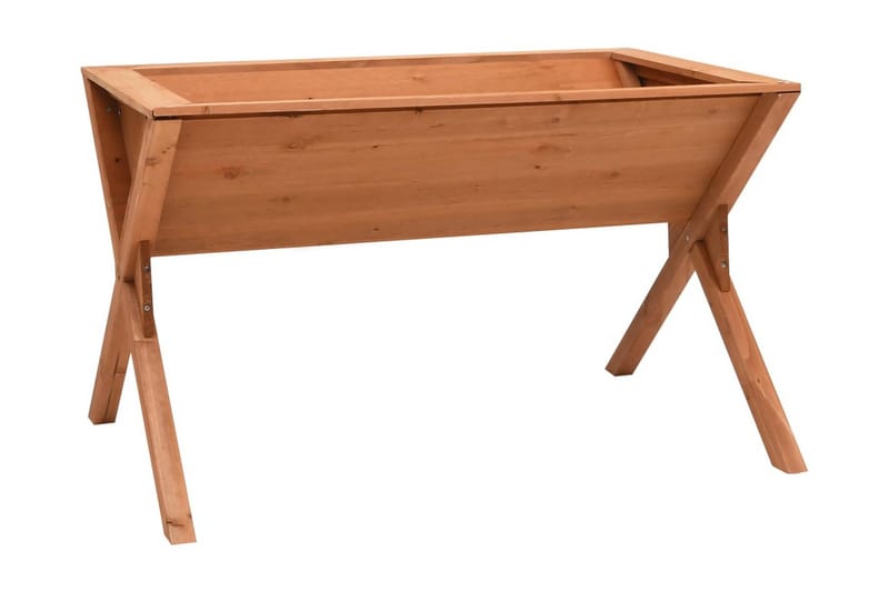 Odlingslåda 90x55x56 cm granträ - Brun - Utemöbler - Övrigt utemöbler - Tillbehör - Övriga trädgårdstillbehör
