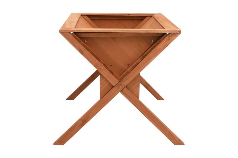 Odlingslåda 90x55x56 cm granträ - Brun - Utemöbler - Övrigt utemöbler - Tillbehör - Övriga trädgårdstillbehör