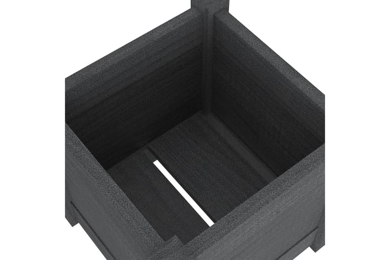 Odlingslåda grå 31x31x31 cm massiv furu - Grå - Utemöbler - Övrigt utemöbler - Tillbehör - Övriga trädgårdstillbehör