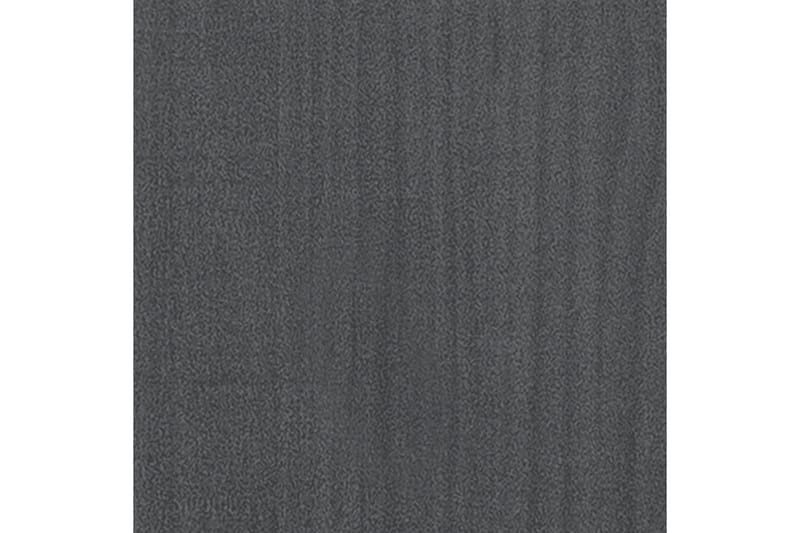 Odlingslåda grå 40x40x40 cm massiv furu - Grå - Övriga trädgårdstillbehör - Blomlåda