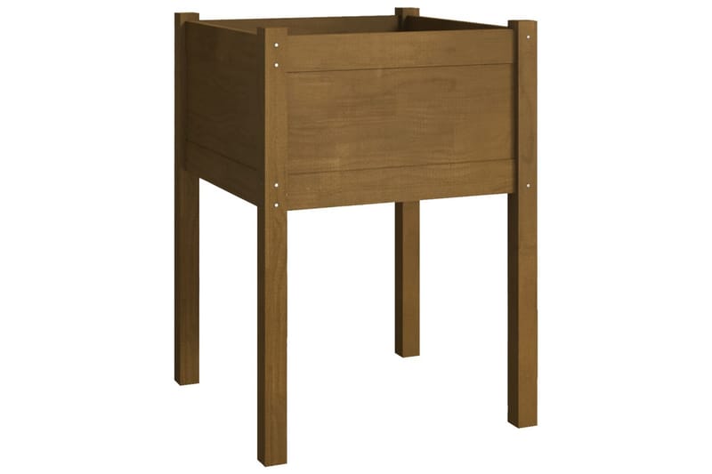 Odlingslåda honungsbrun 50x50x70 cm massiv furu - Honung - Utemöbler - Övrigt utemöbler - Tillbehör - Övriga trädgårdstillbehör