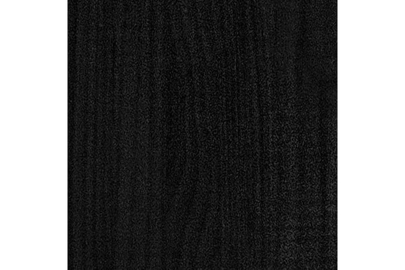 Odlingslåda svart 50x50x70 cm massiv furu - Svart - Utemöbler - Övrigt utemöbler - Tillbehör - Övriga trädgårdstillbehör
