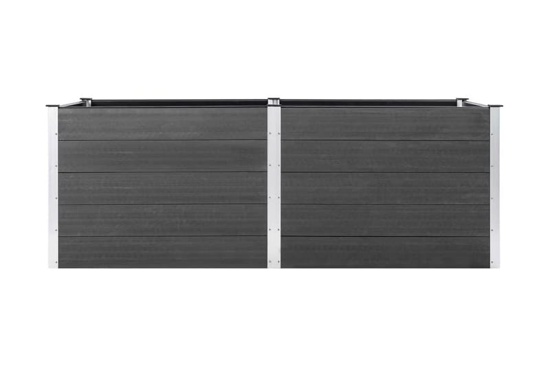 Odlingslåda upphöjd 150x50x91 cm WPC grå - Grå - Utemöbler - Övrigt utemöbler - Tillbehör - Övriga trädgårdstillbehör