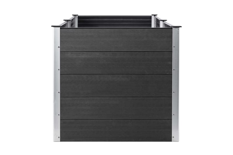 Odlingslåda upphöjd 150x50x91 cm WPC grå - Grå - Utemöbler - Övrigt utemöbler - Tillbehör - Övriga trädgårdstillbehör