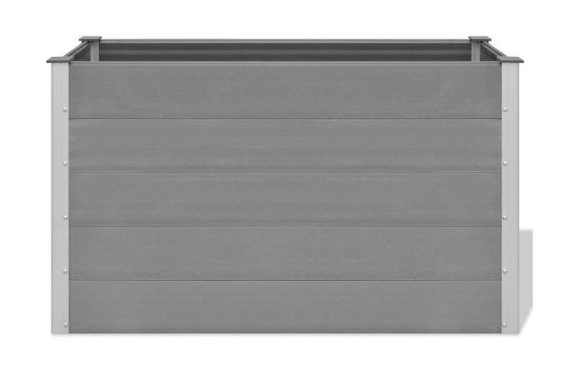 Odlingslåda upphöjd WPC 150x50x91 cm grå - Grå - Utemöbler - Övrigt utemöbler - Tillbehör - Övriga trädgårdstillbehör