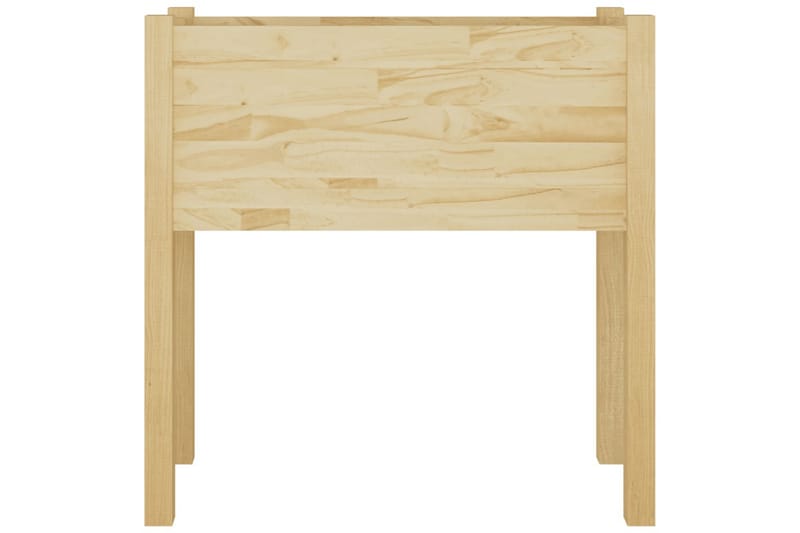 Odlingslådor 2 st 70x31x70 cm massiv furu - Brun - Utemöbler - Övrigt utemöbler - Tillbehör - Övriga trädgårdstillbehör