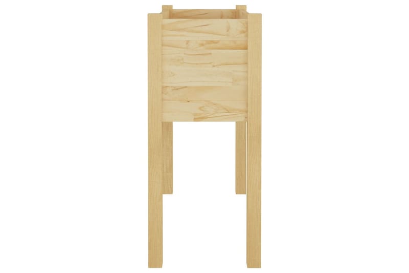 Odlingslådor 2 st 70x31x70 cm massiv furu - Brun - Utemöbler - Övrigt utemöbler - Tillbehör - Övriga trädgårdstillbehör