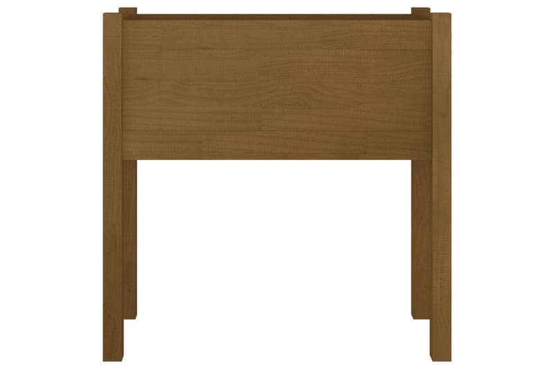 Odlingslådor 2 st honungsbrun 70x31x70 cm massiv furu - Honung - Utemöbler - Övrigt utemöbler - Tillbehör - Övriga trädgårdstillbehör