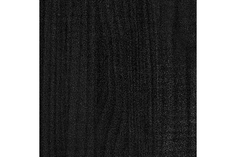 Odlingslådor 2 st svart 70x31x70 cm massiv furu - Svart - Övriga trädgårdstillbehör - Blomlåda