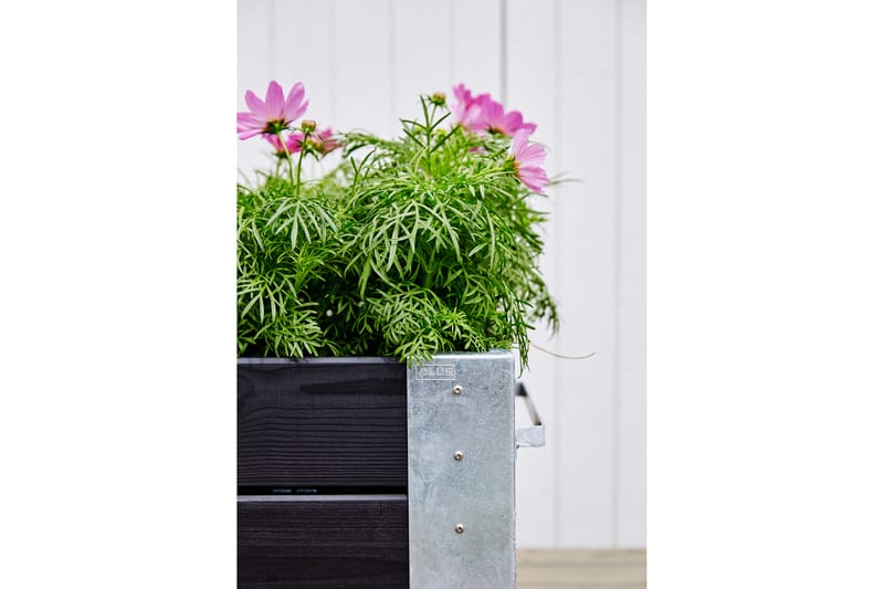 PLUS Cubic Blomlådor med Hjul 120x45 cm - Övriga trädgårdstillbehör - Blomlåda