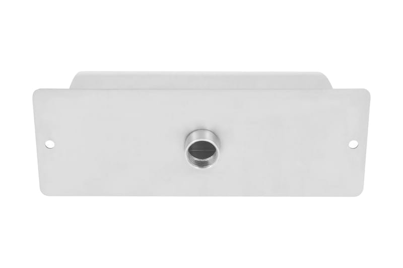 Poolfontän rostfritt stål 30x9x26 cm silver - Silver - Utemöbler - Övrigt utemöbler - Tillbehör - Övriga trädgårdstillbehör