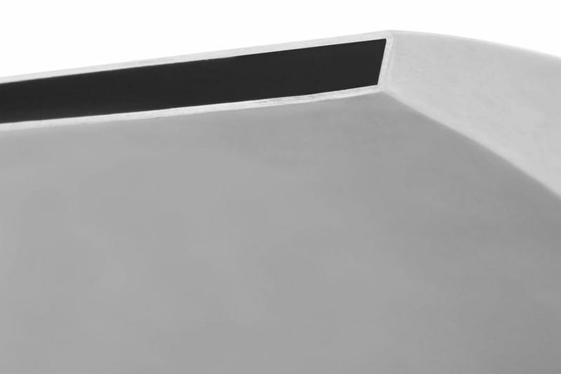 Poolfontän rostfritt stål 30x9x26 cm silver - Silver - Utemöbler - Övrigt utemöbler - Tillbehör - Övriga trädgårdstillbehör
