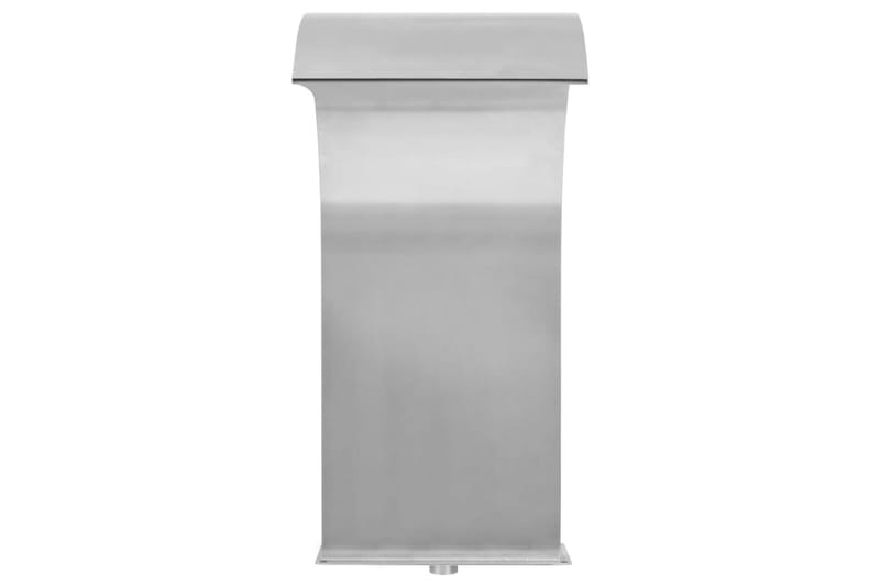 Poolfontän rostfritt stål 45x30x65 cm silver - Silver - Utemöbler - Övrigt utemöbler - Tillbehör - Övriga trädgårdstillbehör