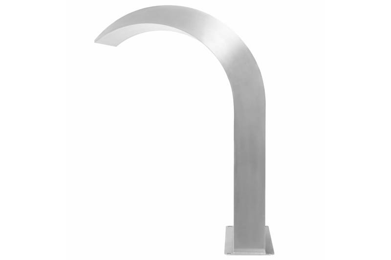 Poolfontän rostfritt stål 45x30x65 cm silver - Silver - Utemöbler - Övrigt utemöbler - Tillbehör - Övriga trädgårdstillbehör