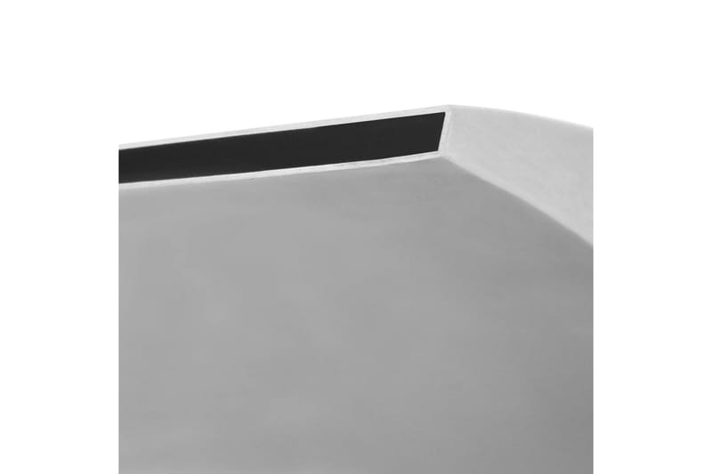 Poolfontän rostfritt stål 45x30x65 cm silver - Silver - Övriga trädgårdstillbehör - Trädgårdsfontän